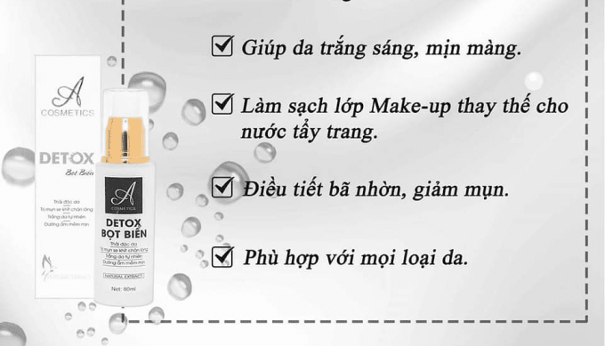 Detox Bọt Biển là gì? có thật sự tốt không?