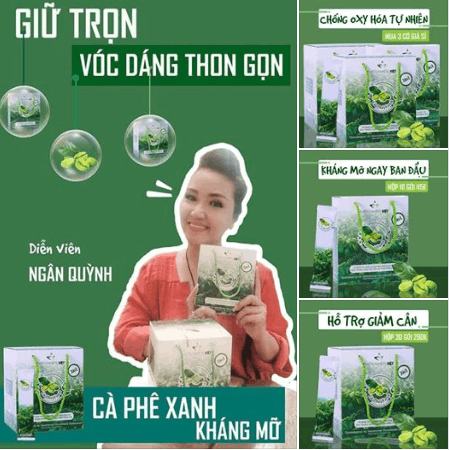 Review Cà Phê Xanh Giảm Cân Thiên Nhiên Việt