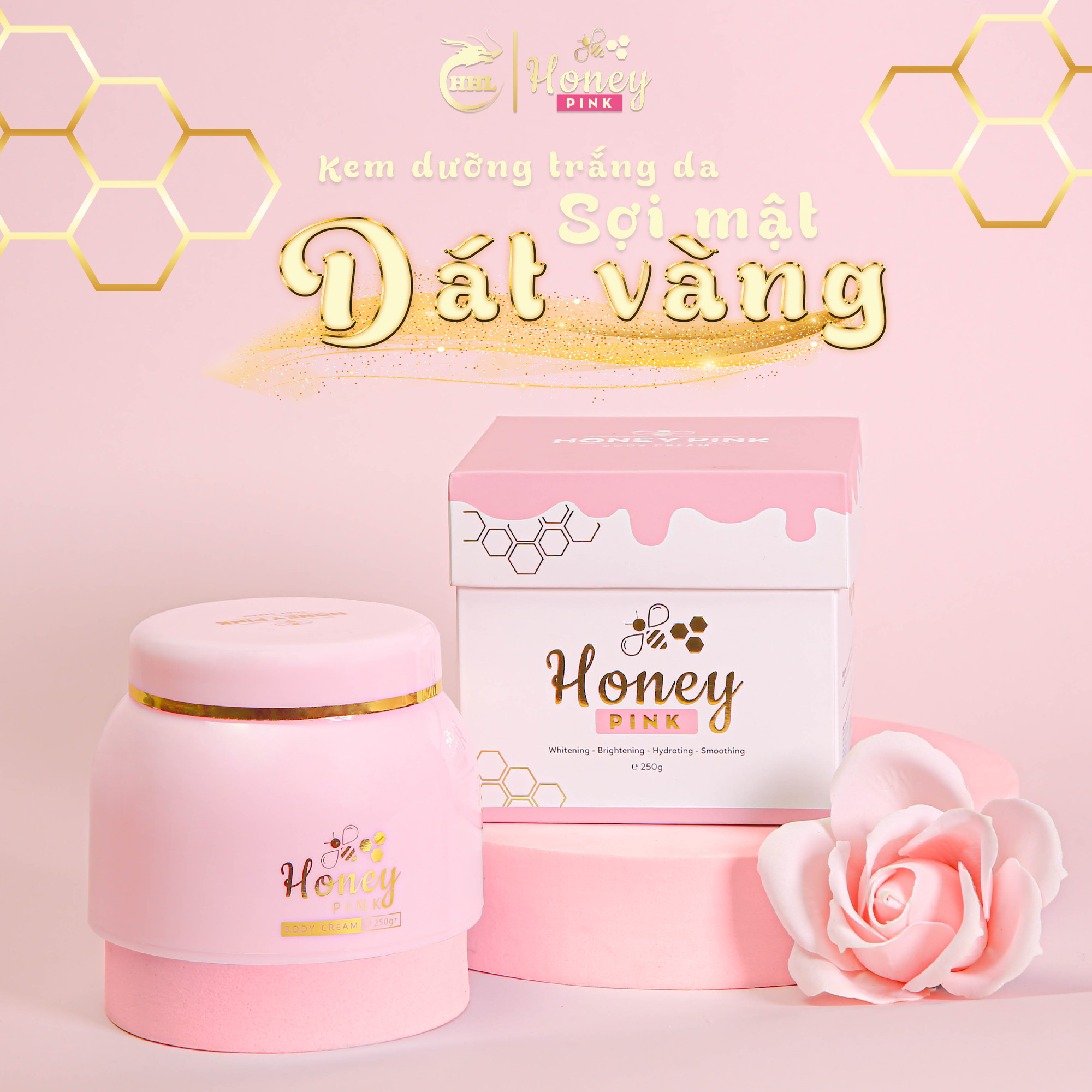 Kem Body Honey Pink