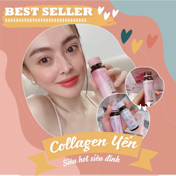 Nước Yến Collagen Skin X9