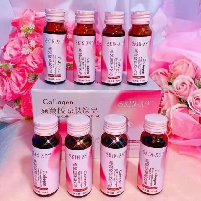 Nước Yến Collagen Skin X9