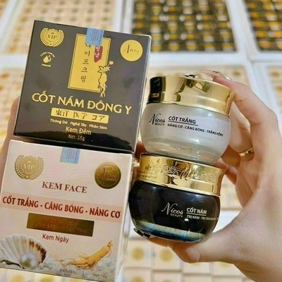 Kem Face Cốt Nám Đông Y Nicos 15g | Trị Sạch Nám Và Tàn Nhang | Hàng Chính Hãng