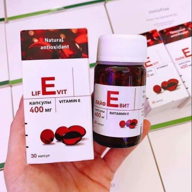 Vitamin E Đỏ Của Nga hàng chuẩn chính hãng