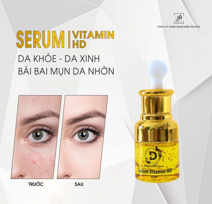 Serum Vitamin HD Phạm Điệp Chính Hãng | Chống Lão Hóa, Làm Đều Màu Da