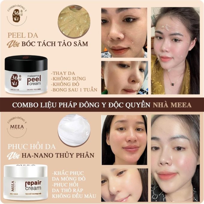 Peel Da Tảo Sâm MeeA Origin 30g | Tách Nám Tái Tạo Da 36 Vị Hiệu Quả | Hàng Chính hãng