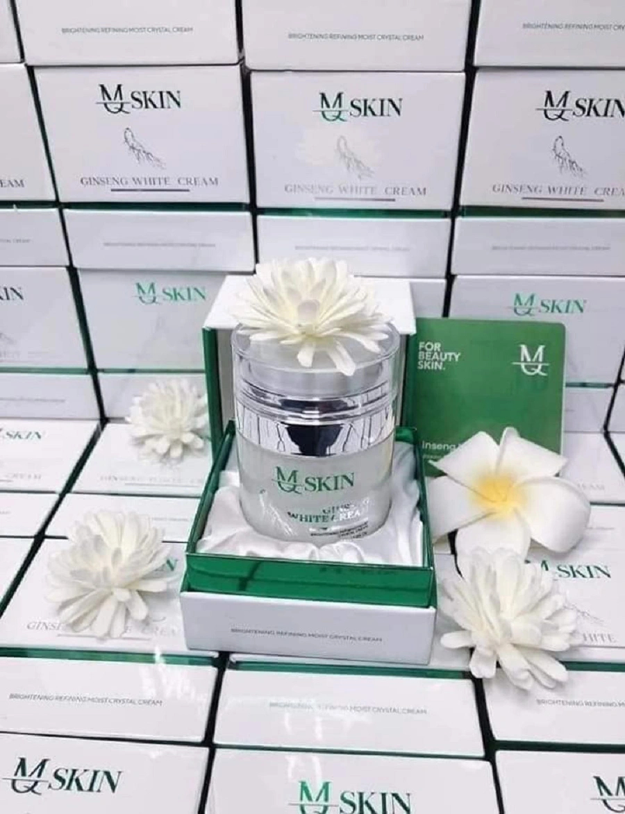 Kem Face Nhân Sâm MQ Skin Ginseng White 30g | Hàng Chính Hãng Công Ty