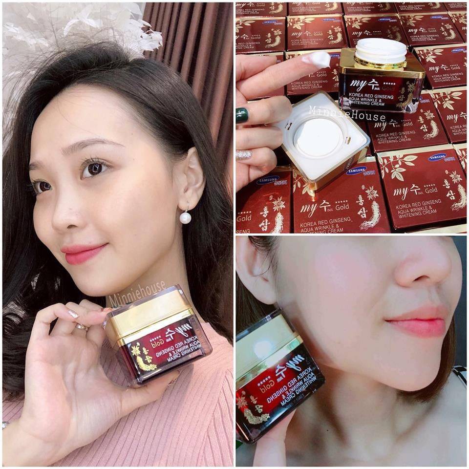 Review Kem Sâm Hàn Quốc My Gold White Cream