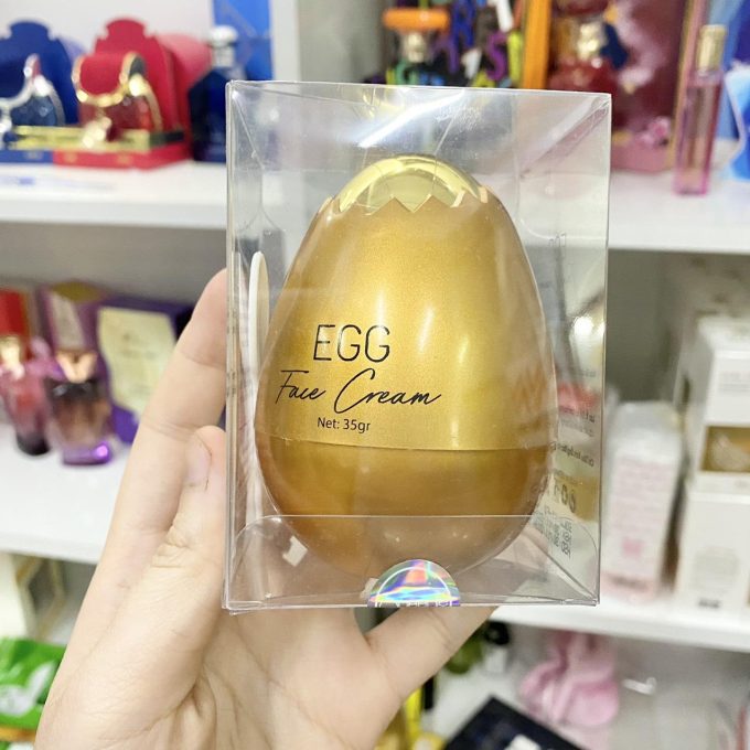 Kem Face Trứng Vàng EGG Queenie Skin | Dưỡng Trắng Da Mịn Màng | Hàng Chính Hãng