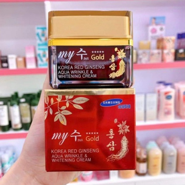 Kem Sâm Hàn Quốc My Gold White Cream 50ml | Hàng Chính Hãng Hàn Quốc