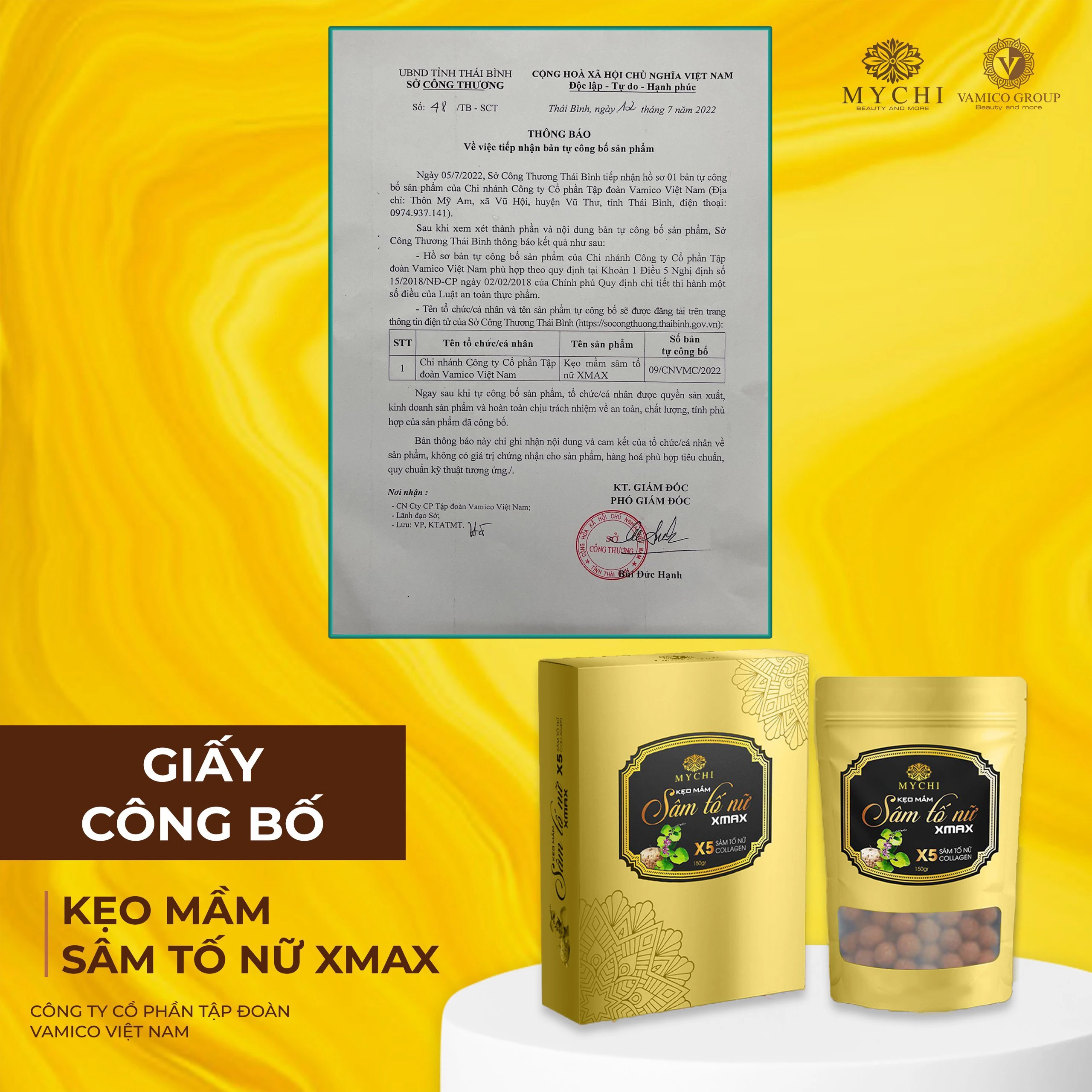 Kẹo Mầm Sâm Tố Nữ Xmax Chính Hãng | Tăng Size Vòng 1 Hiệu Quả