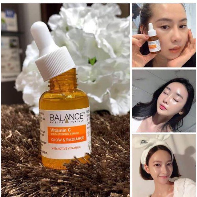 Review Serum Balance Active Formula Vitamin C 30ml | Dưỡng Sáng Da, Mờ Thâm | Hàng Chuẩn Chính Hãng