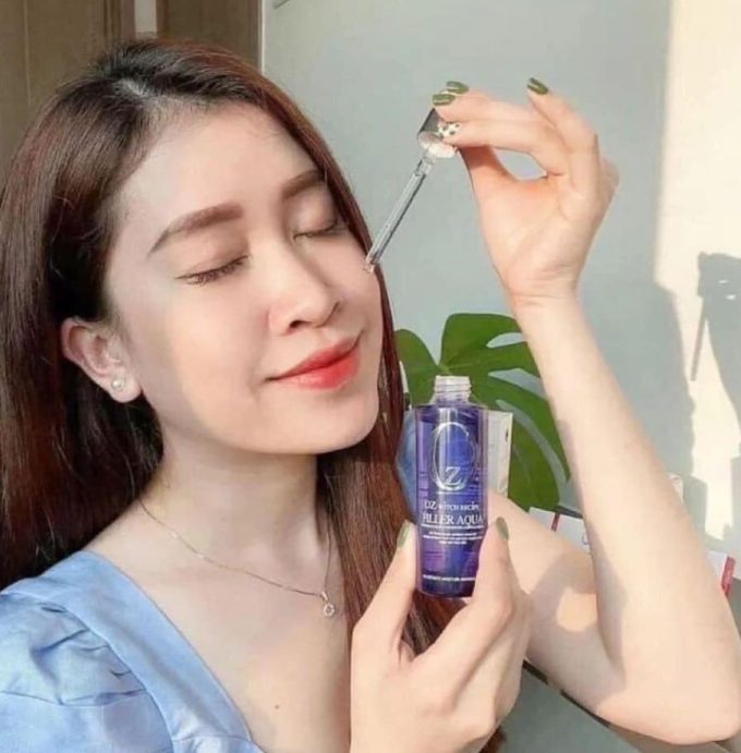 Review Serum OZ Filler Aqua Hàn Quốc 60ml | Cấp Ẩm, Da Căng Bóng | Hàng Chính Hãng