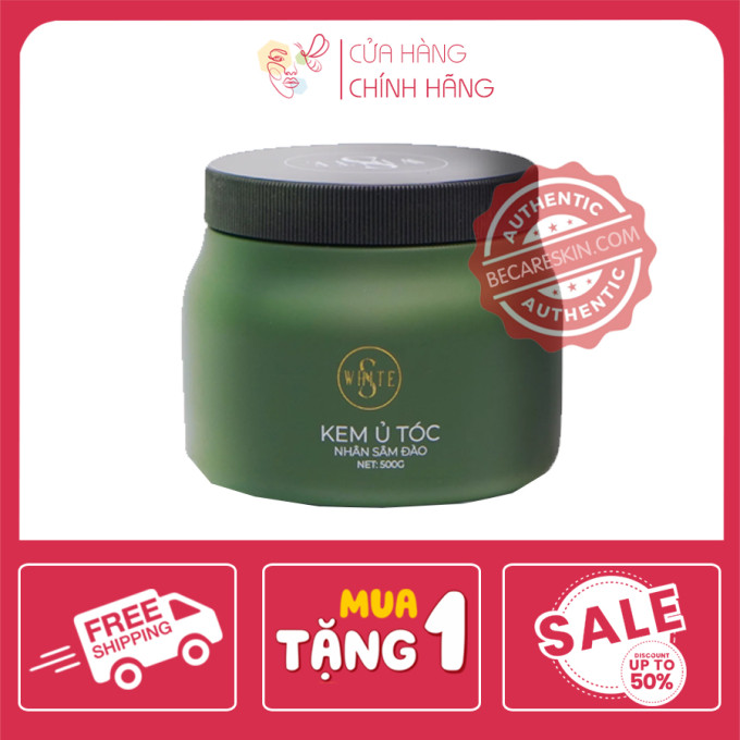 Kem Ủ Tóc Nhân Sâm Đào Swhite 500g Mẫu Mới | Hàng Chính Hãng