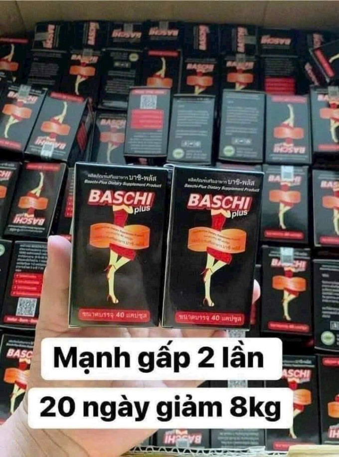 Giảm Cân Baschi Đen Plus Thái Lan | Hàng Chính Hãng Thái Lan