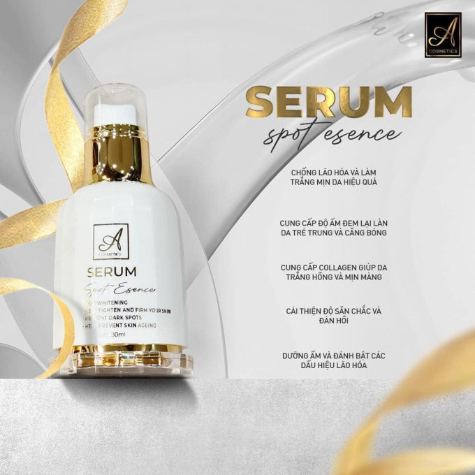 Serum A Cosmetics 30ml | Hàng Chính Hãng Công Ty Phương Anh