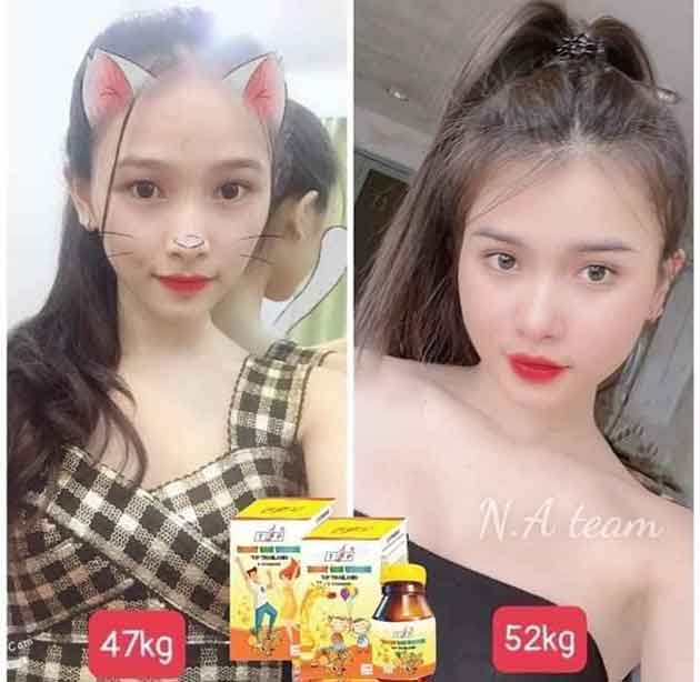 Review Vitamin Tăng Cân TP Thái Lan 100 Viên