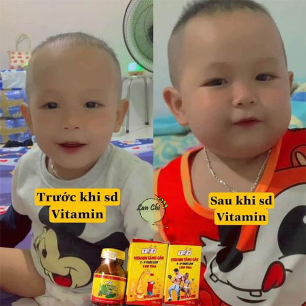 Review Vitamin Tăng Cân TP Thái Lan 100 Viên