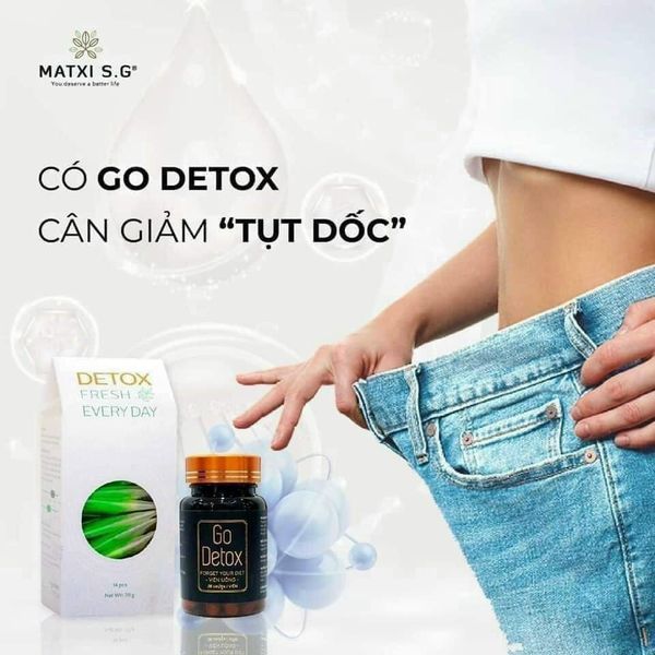 Giảm Cân Go Detox – Trà Giảm Cân Golean Detox của Matxi Corp