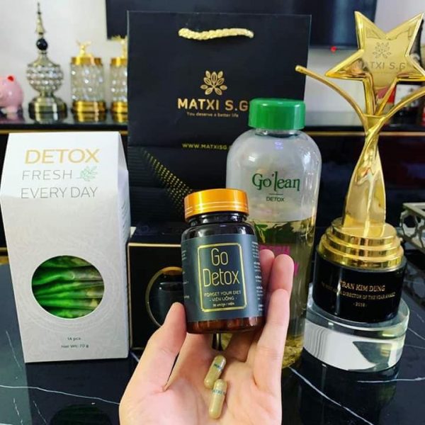 Giảm Cân Go Detox – Trà Giảm Cân Golean Detox của Matxi Corp