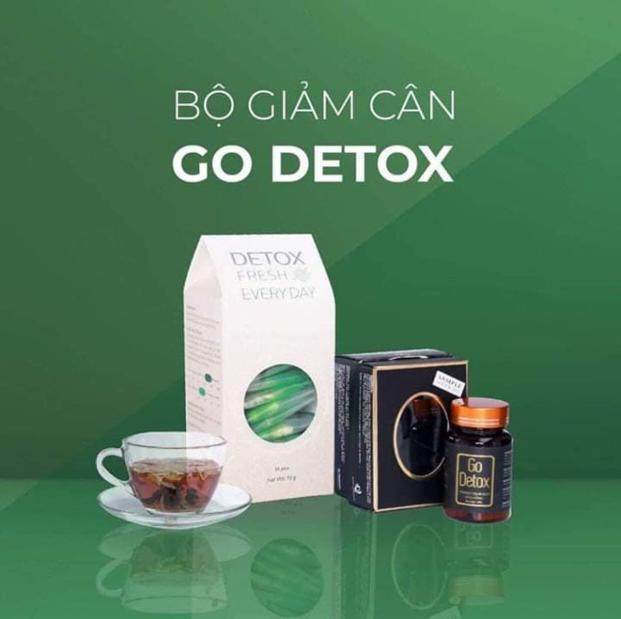 Giảm Cân Go Detox – Trà Giảm Cân Golean Detox của Matxi Corp