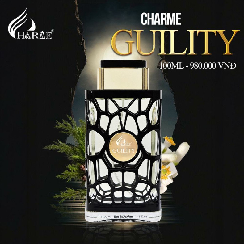 Nước Hoa Nam Charme Guility 100ml mẫu mới
