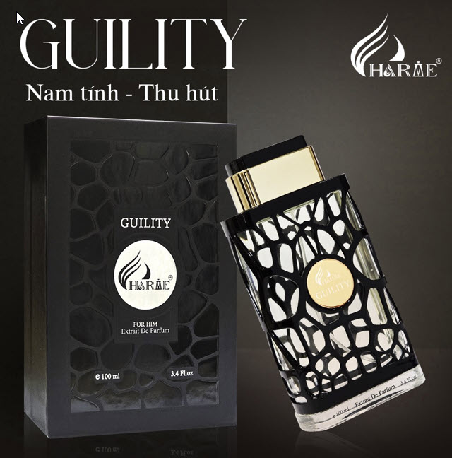 Nước Hoa Nam Charme Guility 100ml mẫu mới