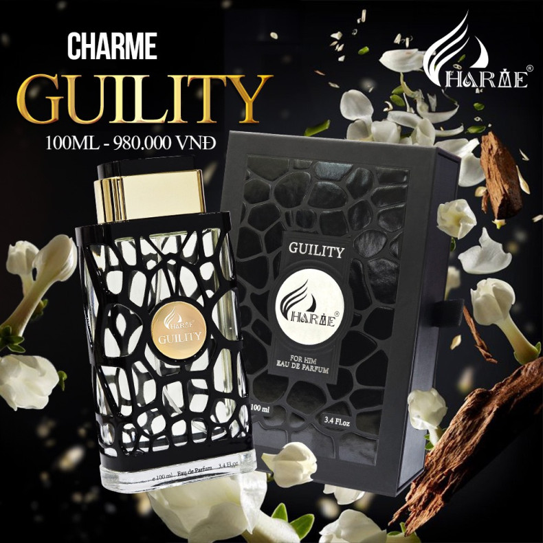 Nước Hoa Nam Charme Guility 100ml mẫu mới