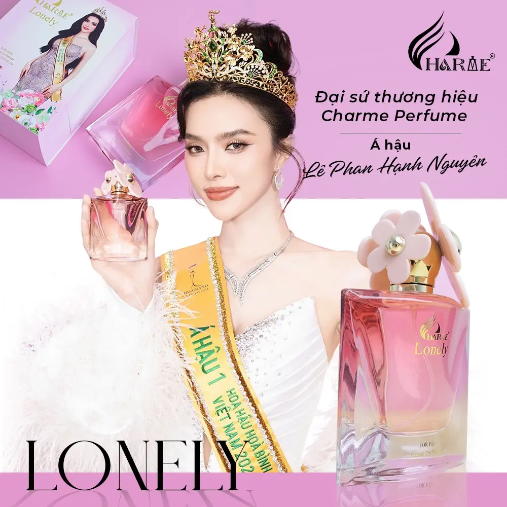 Nước Hoa Nữ Charme Lonely 75ml | Ngọt Ngào, Lưu Hương Lâu