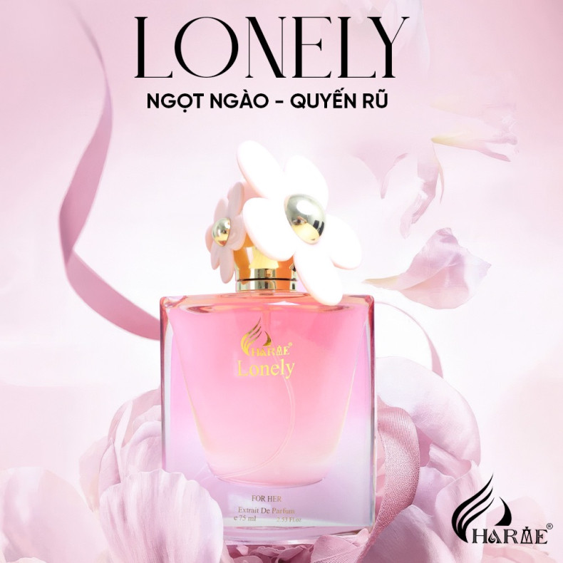 Nước Hoa Nữ Charme Lonely 75ml | Ngọt Ngào, Lưu Hương Lâu