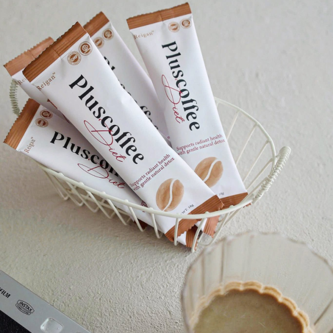 Cà Phê Pluscoffee Diet Giảm Cân Chính Hãng – Hộp 15 Gói