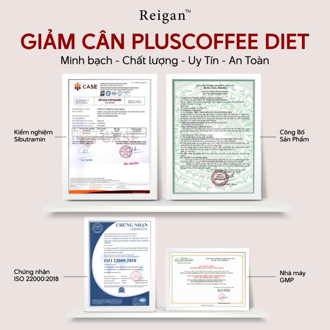 Cà Phê Pluscoffee Diet Giảm Cân Chính Hãng – Hộp 15 Gói