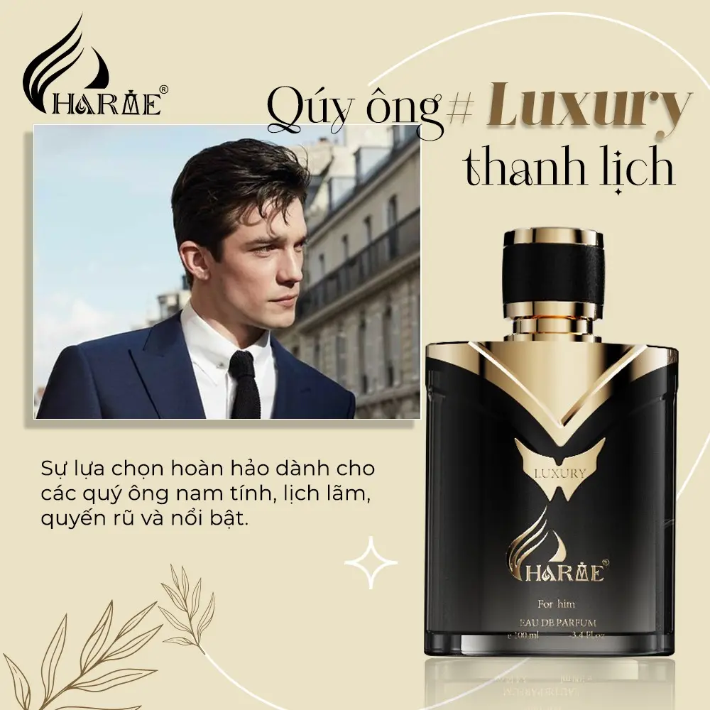 Nước Hoa Charme Luxury 100ml Mẫu Mới | Hàng Chính Hãng