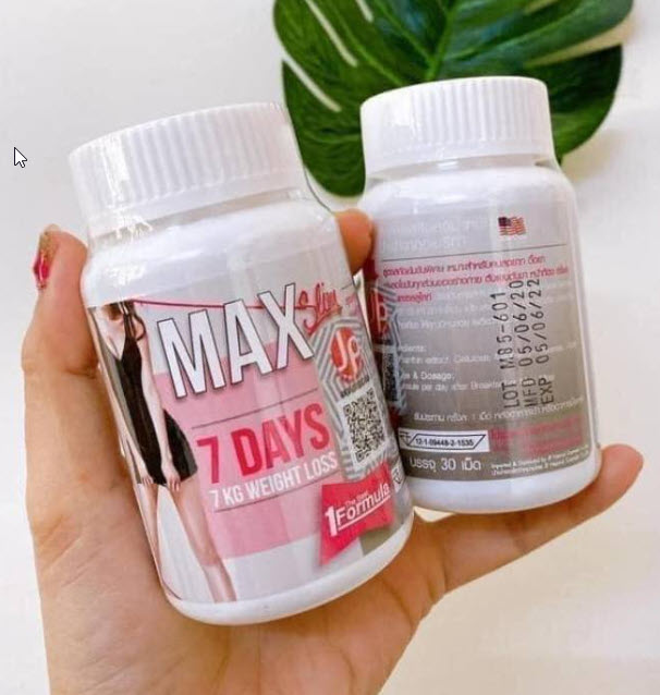 Giảm Cân Max 7 Days Hộp 30 Viên – Giảm Nhanh 3-7Kg