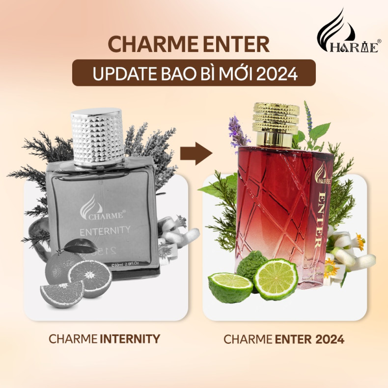 Nước Hoa Charme Enter 100ml | Hàng Chính Hãng