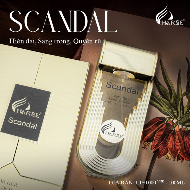 Nước Hoa Charme Scandal 100ml | Hàng Chính Hãng