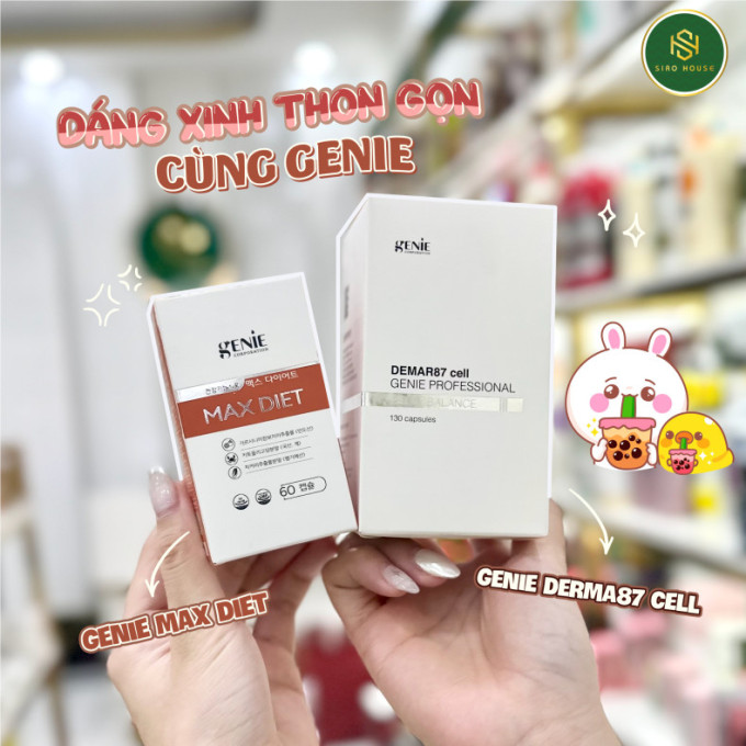 Giảm Mỡ Bụng Demar 87 Cell Genie Belly Balance 130 Viên | Hàng Chính Hãng