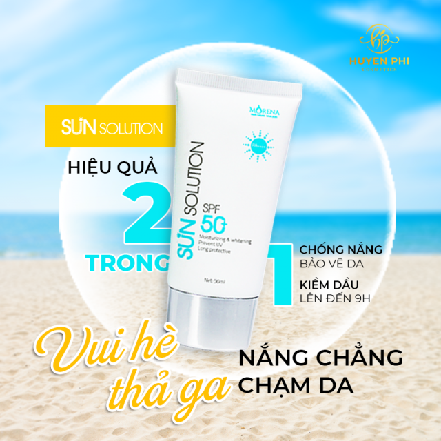 Kem Chống Nắng Huyền Phi 50ml SPF 50+ và PA ++++